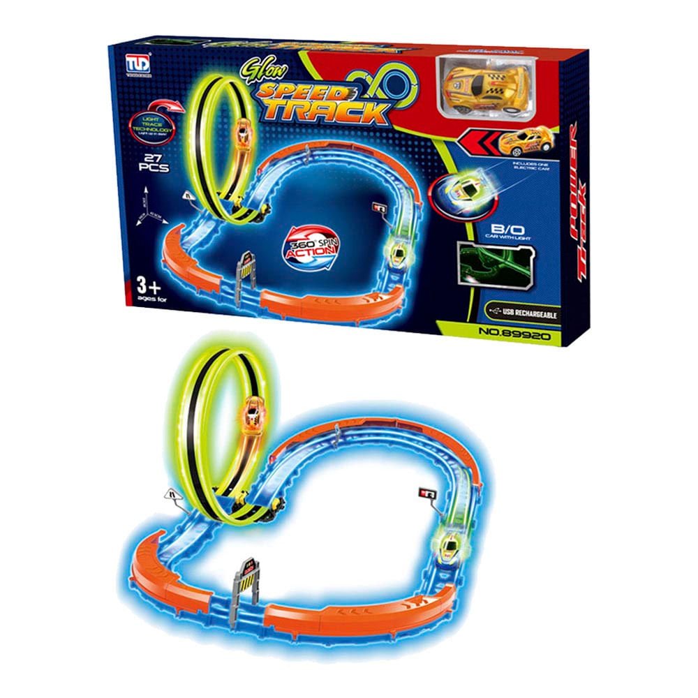 Pista 360 Spinway Track 27 Piezas Tengleader