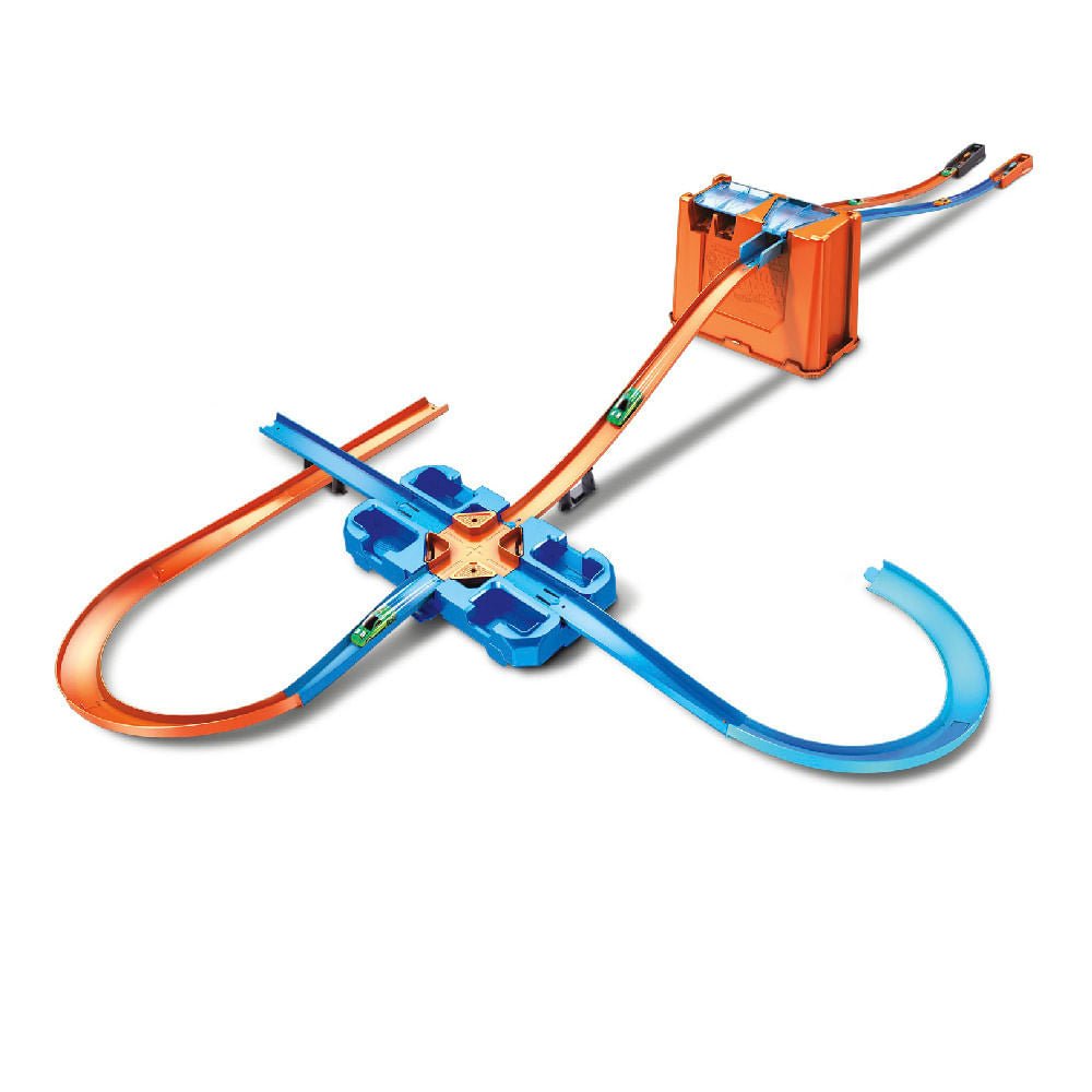 Pista De Carros Hot Wheels Para Construcción Deluxe