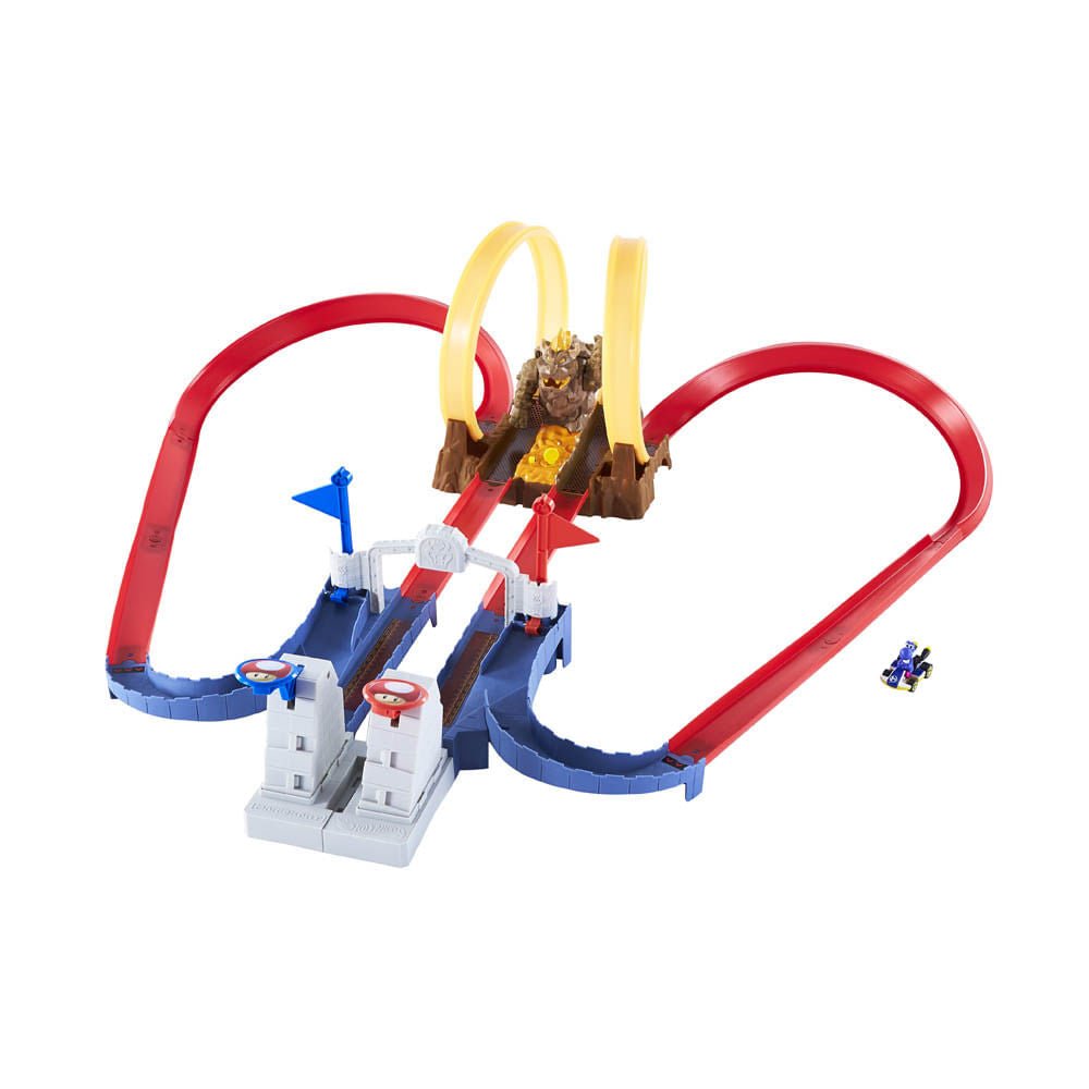 Pista Hot Wheels Mario Kart Truck Chaos Bowser
