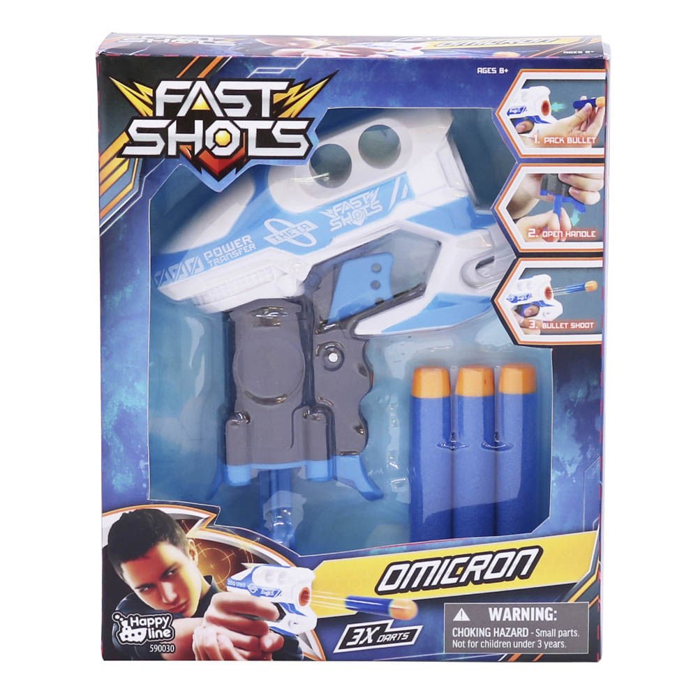 Pistola Lanzador de Dardos Fast Shots