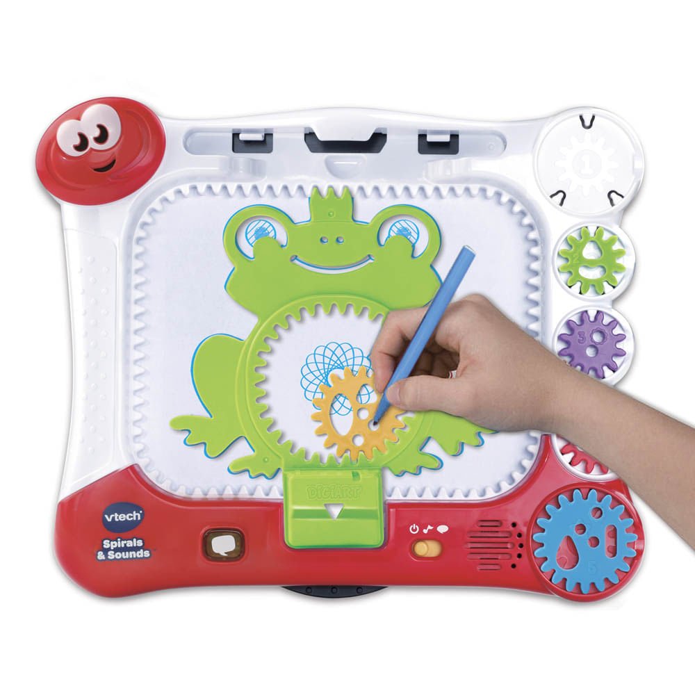 Pizarra Digiart Espirales y Animales Vtech Electrónica