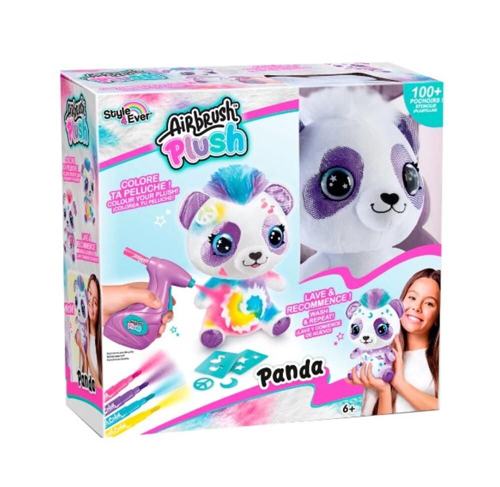 Playset Nasa Colorea Tu Panda Airbrush Plush