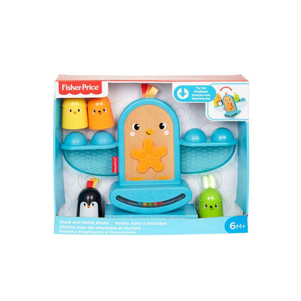 Pollito Fisher Price Apila y Descubre