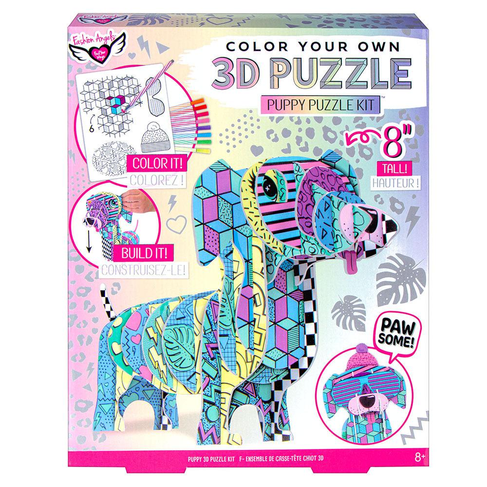 Rompecabezas 3D Fashion Angels de Cachorro