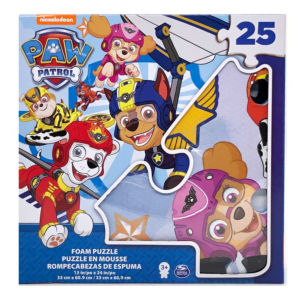 Rompecabezas Paw Patrol de Foam 25 Piezas