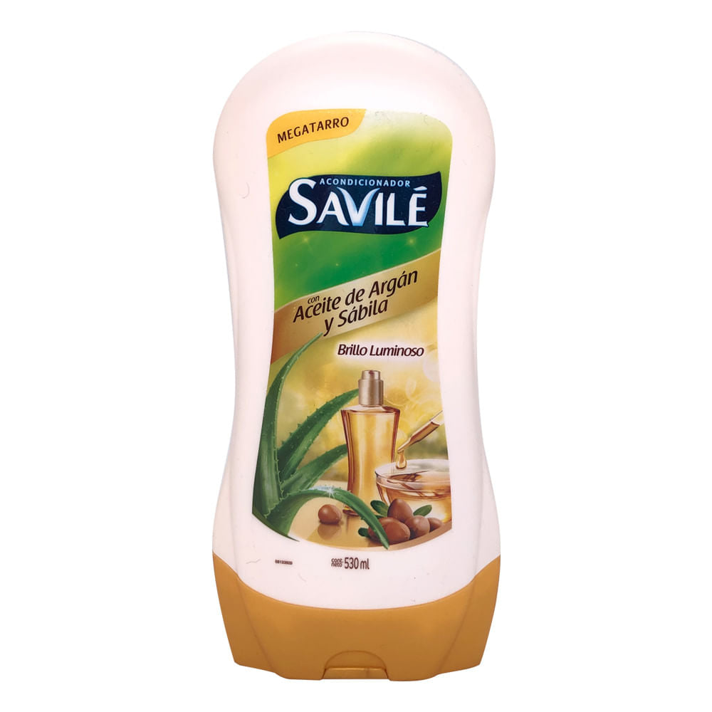 Acondicionador Savile Con Aceite de Argan y Sabila 530 ml