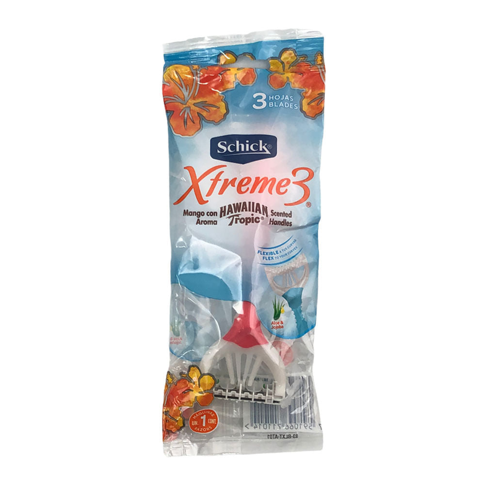 Afeitadora Xtreme3 Schick Dama 3Hojas