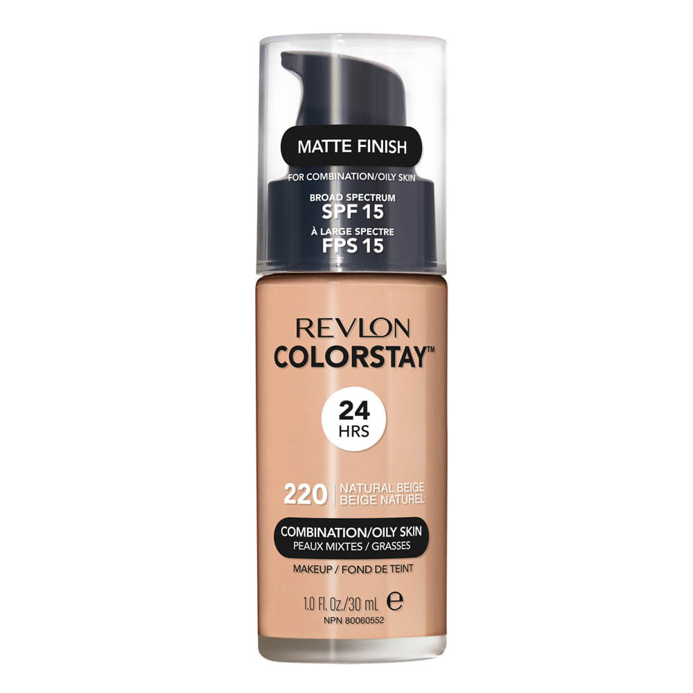 Base Líquida Revlon Colorstay Natural Beige 24 Horas