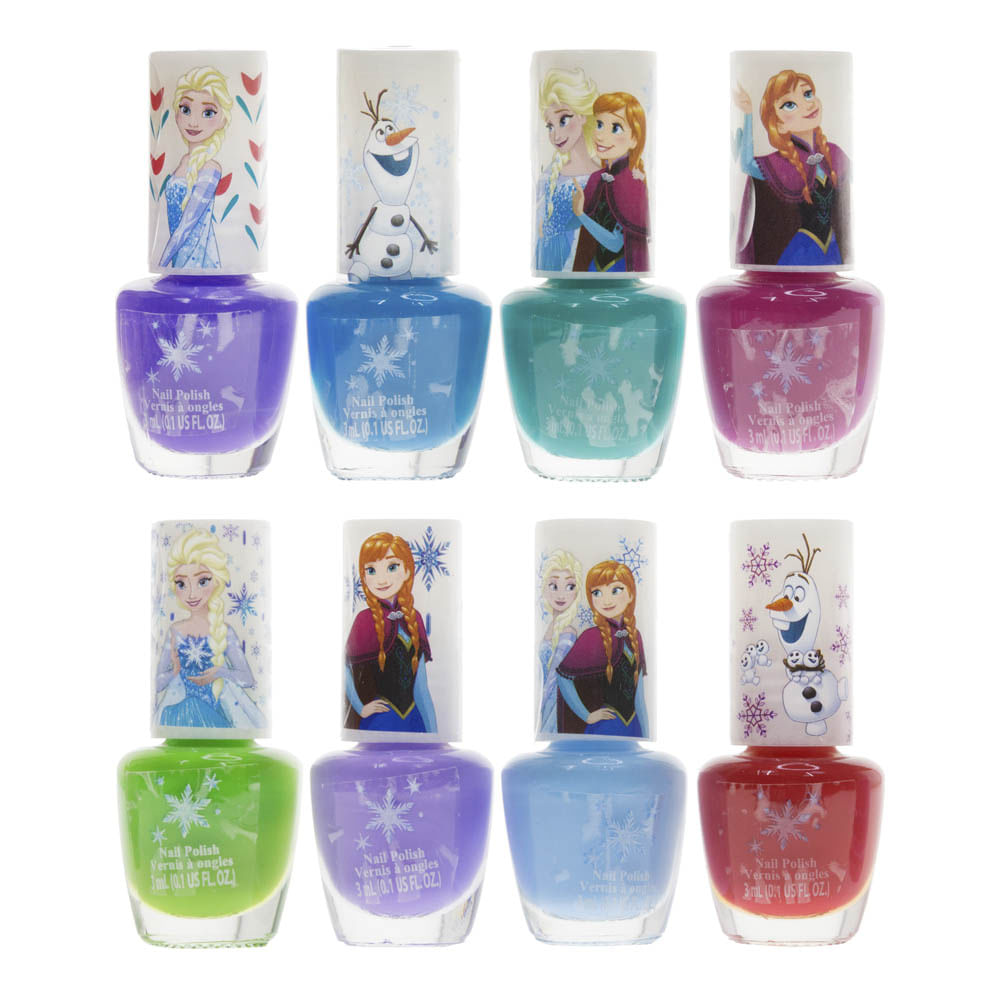 Esmalte Para Uñas Frozen II Disney Set 8 Piezas