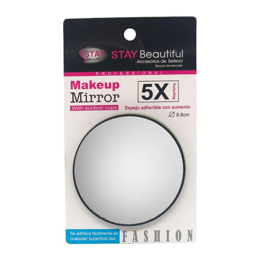 Espejo Adherible Stay Beautiful Circular 5X