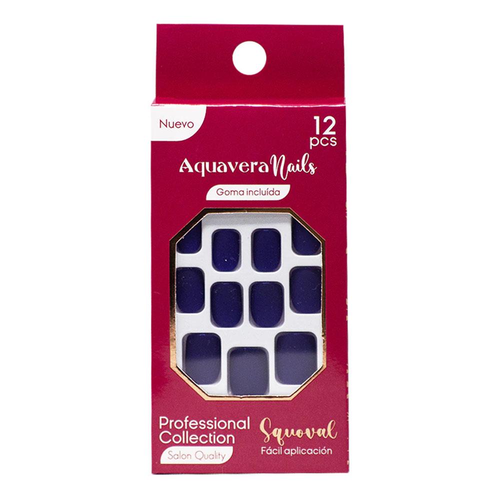 Uñas Falsas Aquavera Squoval 2 Para Dama