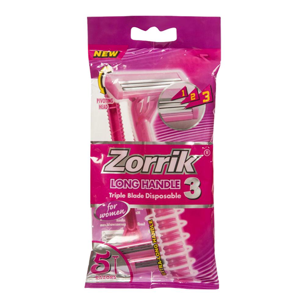 Rasuradora Zorrik Para Dama 5 Piezas
