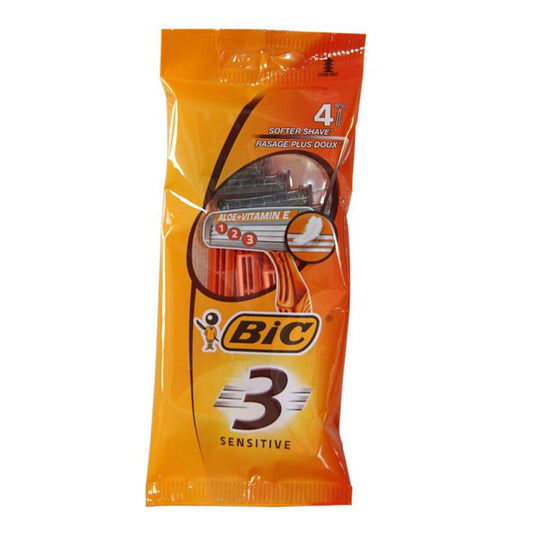 Rasuradora Bic Sensitive 4 Piezas