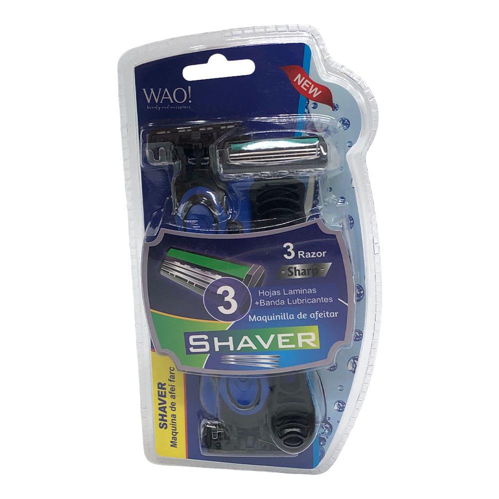 Afeitadora Wao 3 Piezas