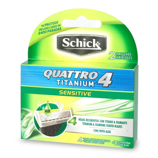 Repuesto Maquina de Afeitar Schick 4 Hojas