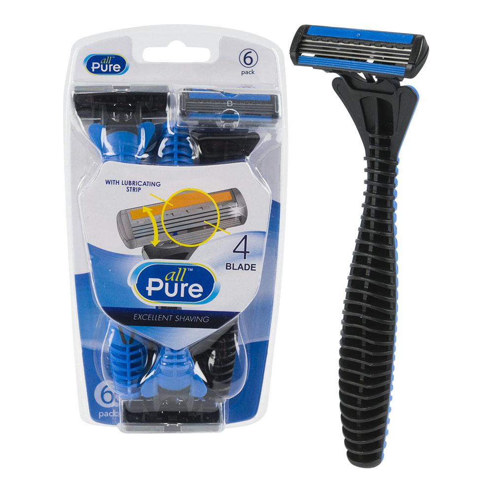 Rasuradora All Pure 6 Piezas