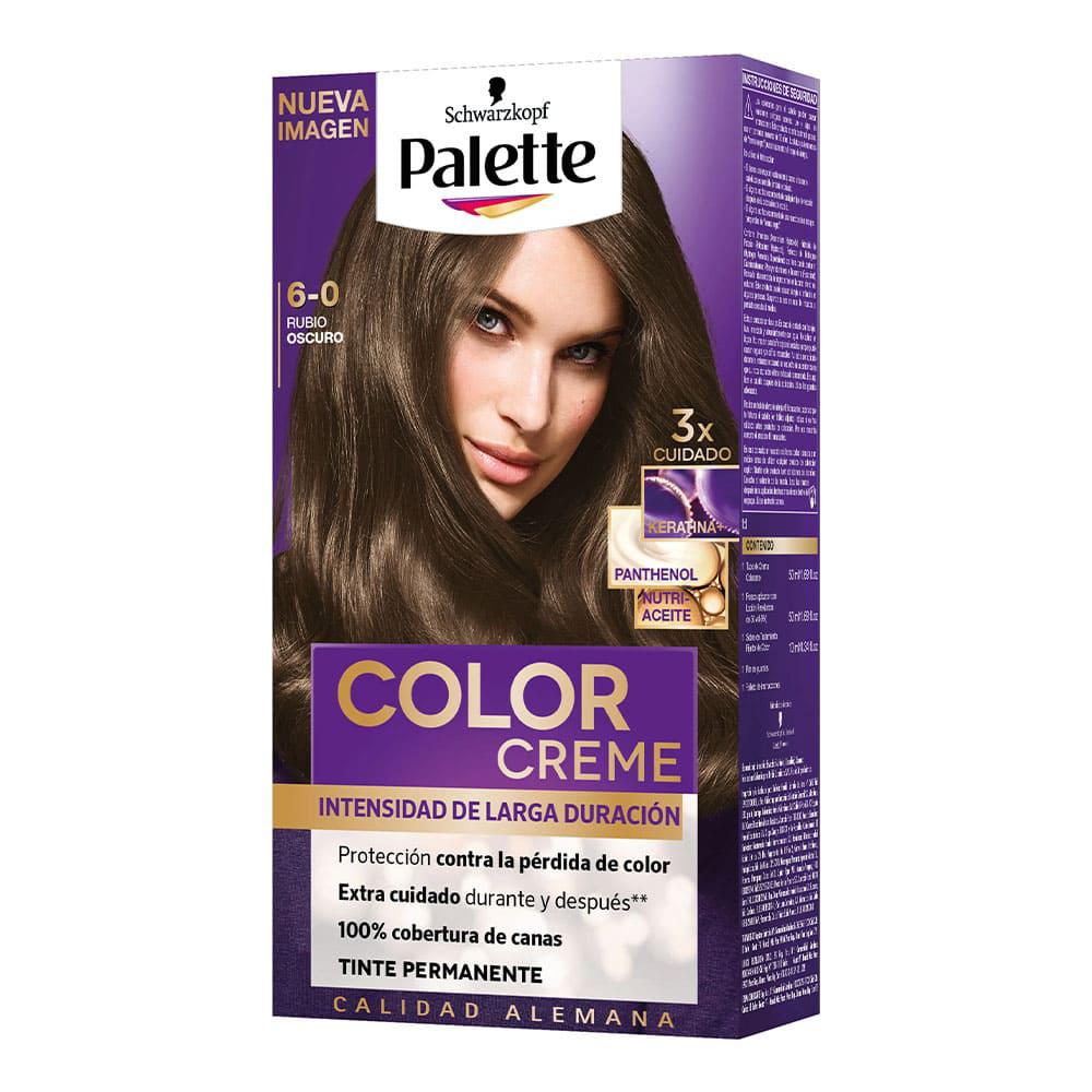 Tinte Palette Para Cabello Oscuro 6-0
