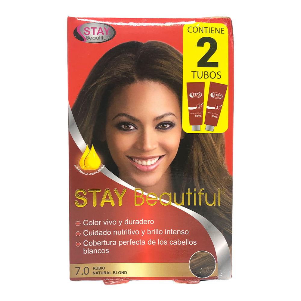Tinte Rubio Natural Stay Beautiful 2 Piezas