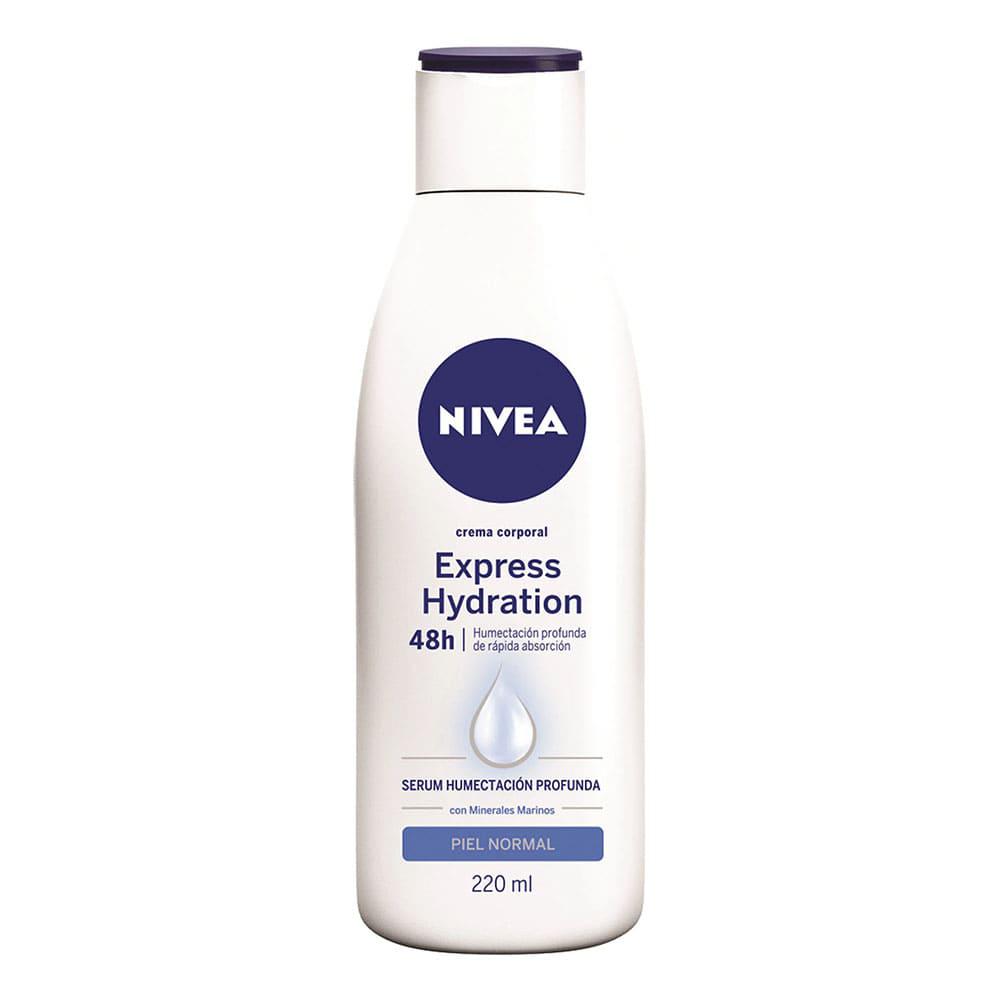 Crema Corporal Nivea Express Hydration 220 ml