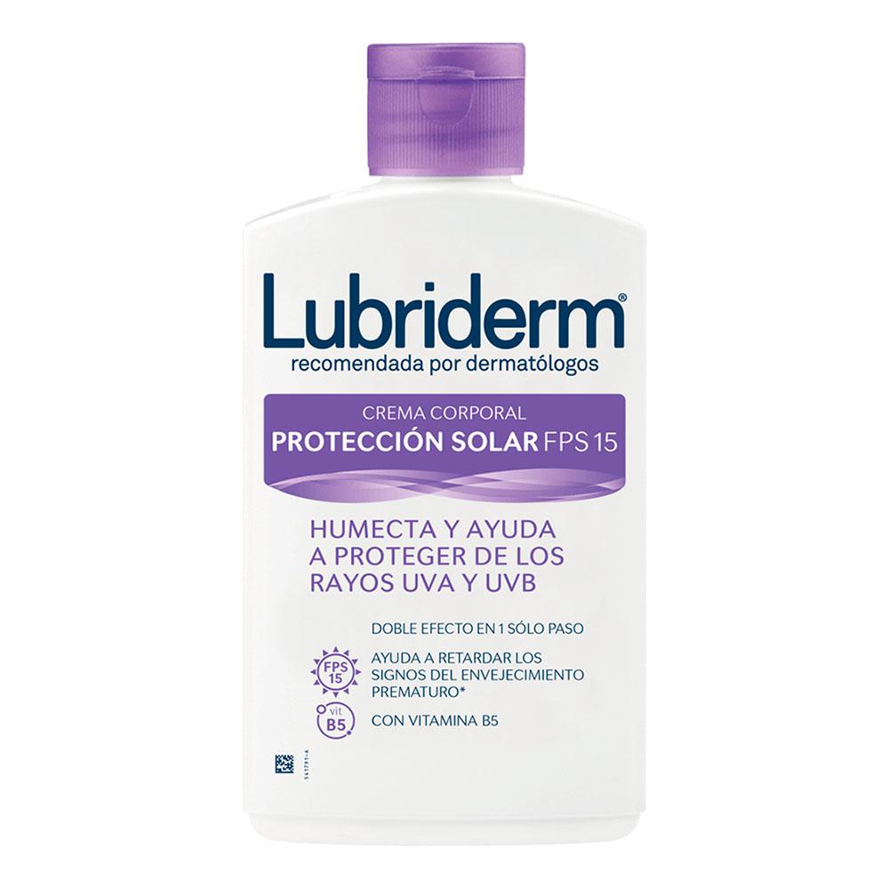 Crema Corporal Lubriderm FPS 15 Protección Solar 120 ml