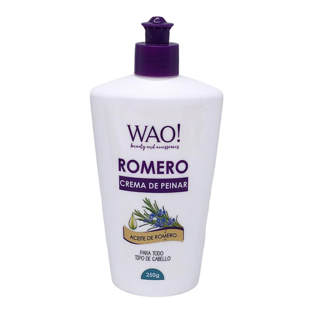 Crema Para Peinar Wao Con Romero 250 g