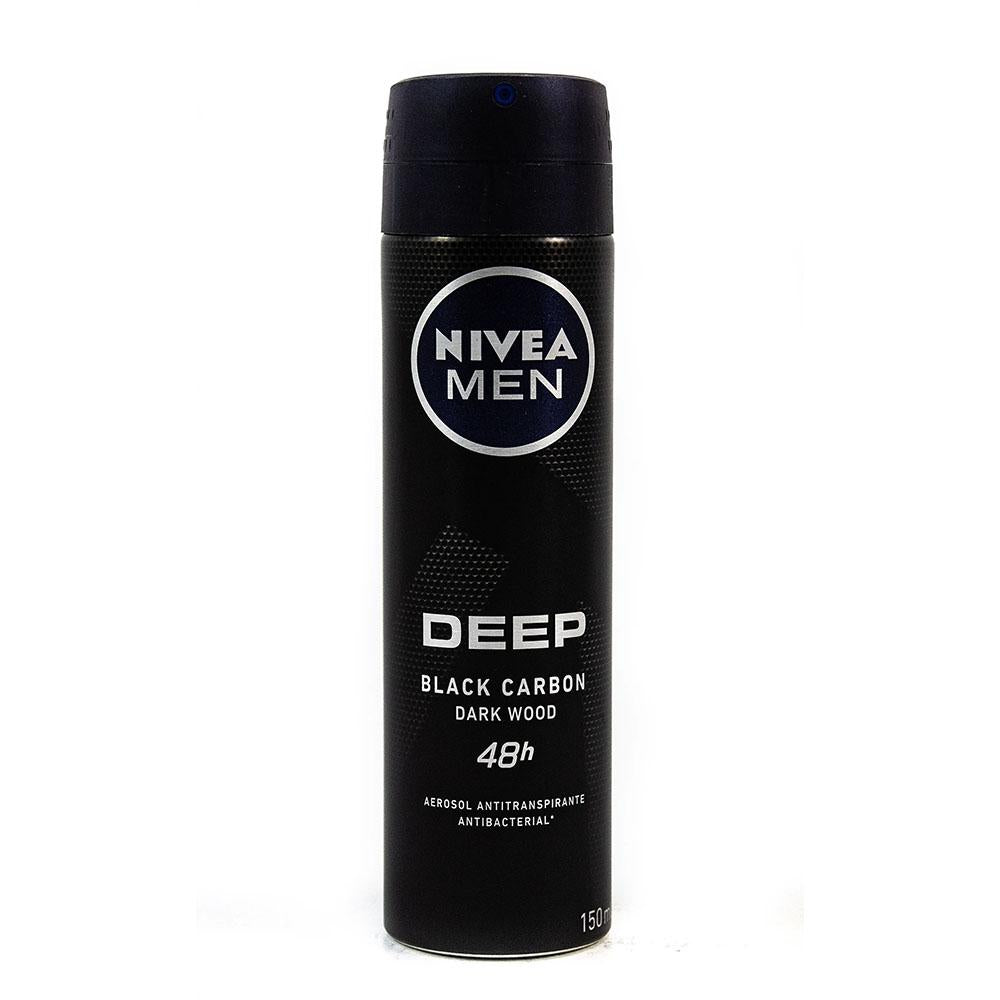 Desodorante en Spray Nivea Antitranspirante Deep Para Caballero 150 ml