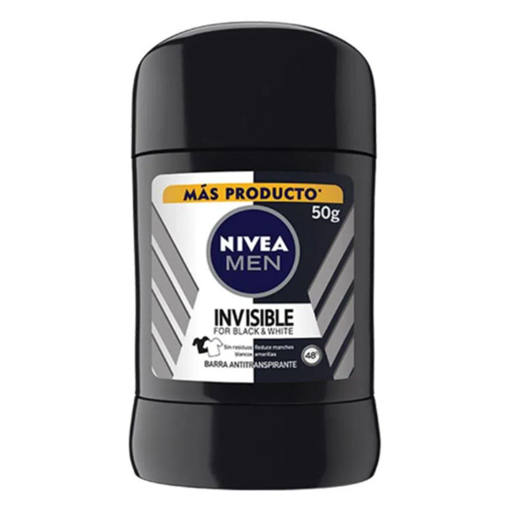 Desodorante en Barra Nivea Black & White 50 g