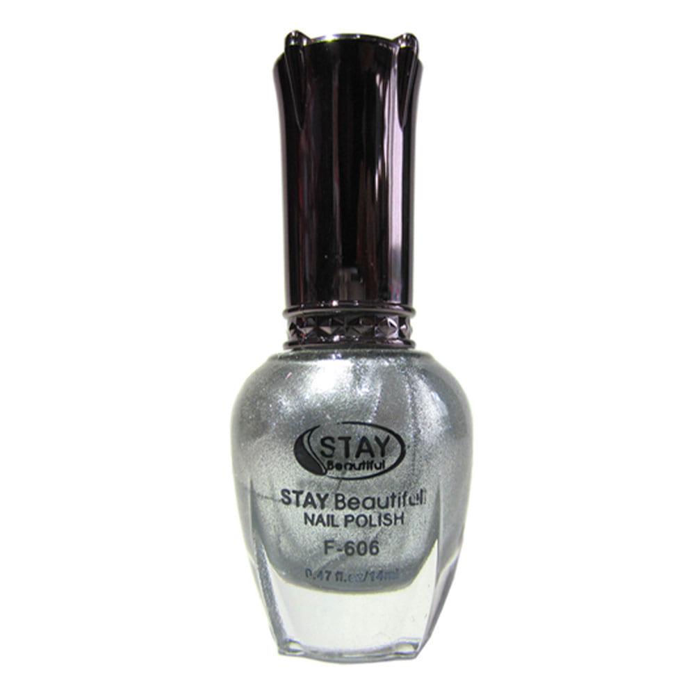 Esmalte Silver Grey Stay Beautiful