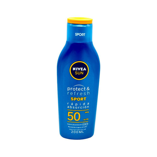 Bloqueador Solar Nivea Protect & Refresh FPS 50+ de 200Ml