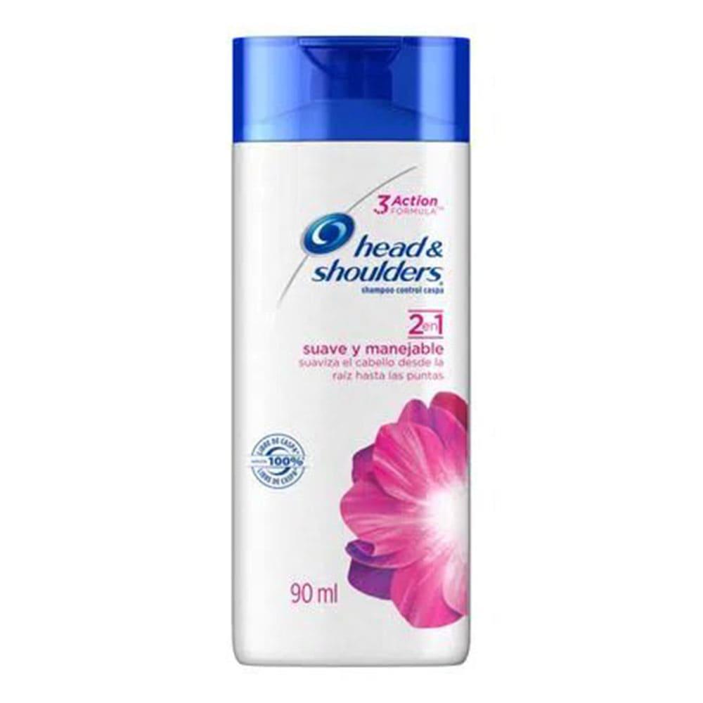 Shampoo Head & Shoulders Suave y Manejable 90 ml