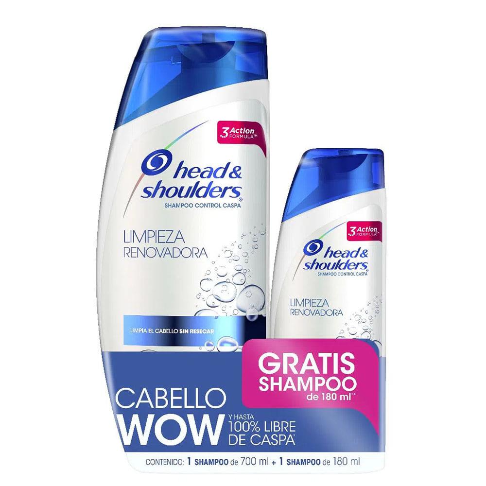 Set de Shampoo Head & Shoulders Limpieza Renovadora 2 Piezas