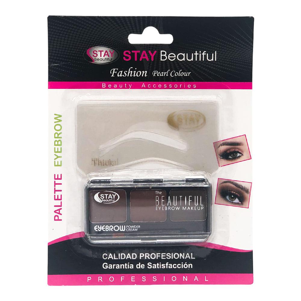 Sombra Para Cejas Stay Beautiful Con Molde