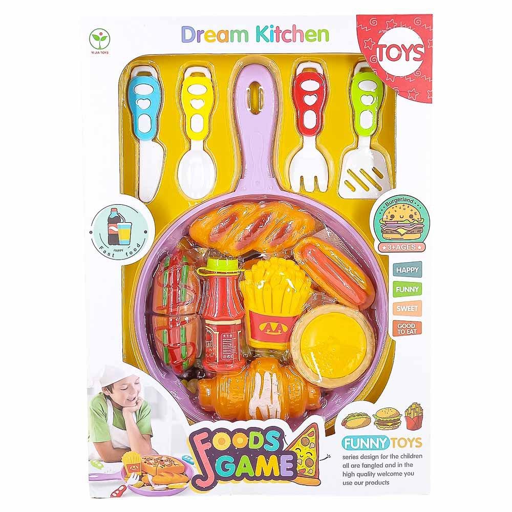 Set de Cocina Huada Comida Rápida 12 Piezas