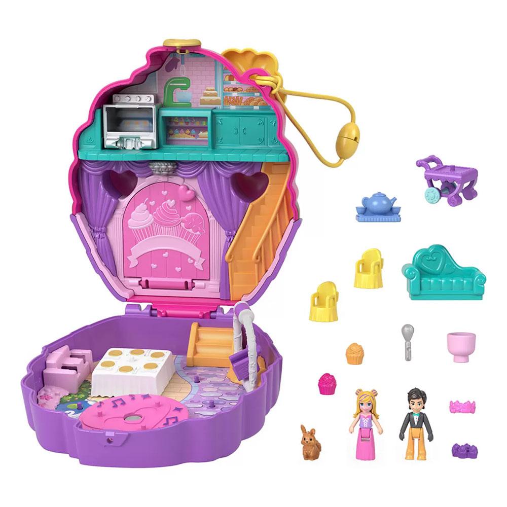 Set de Juego Polly Pocket Cupcakes Con Accesorios
