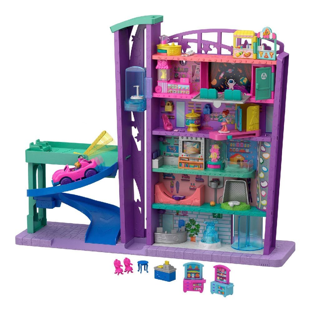 Set de Juego Polly Pocket Mega Centro Comercial