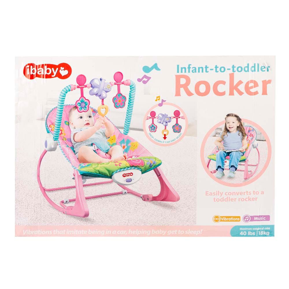 Silla Mecedora Con Vibraciones y Música Para Bebé