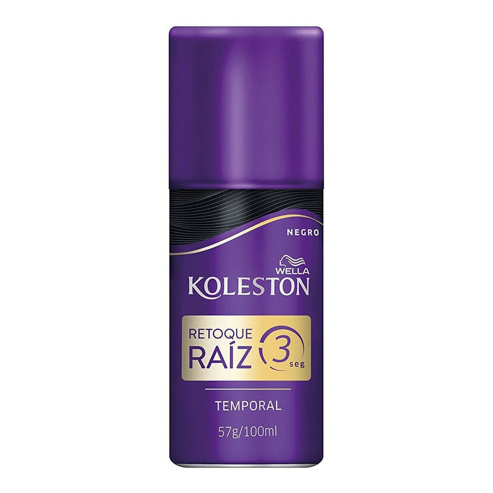 Spray Wella Koleston Retoca Raiz Negro 100 ml