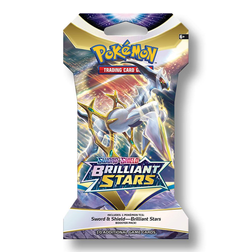 Tarjetas Pokémon TCG Sword & Shield Brilliant Stars Sleeved Booster - Surtido