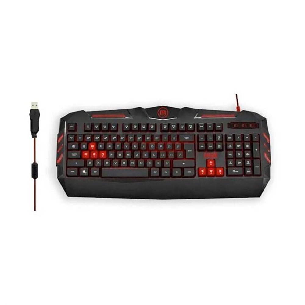 Teclado Maxell Ca-Kb Gaming Iluminado
