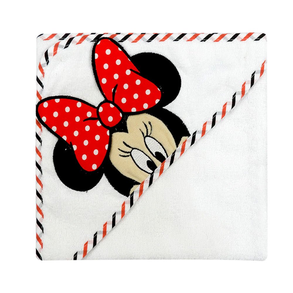Toalla de Baño Disney Minnie Mouse Para Bebé Niña