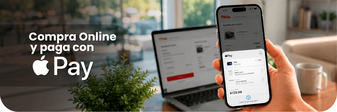 ¿Cómo comprar online y pagar con Apple Pay? - Titan.com.pa