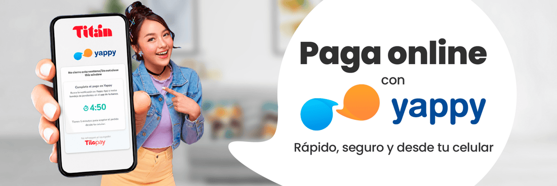 ¿Cómo comprar online y pagar con Yappy? - Titan.com.pa