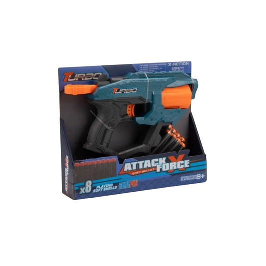 Pistola Con Dardo 24 X 14 CM Turbo - Star Toys