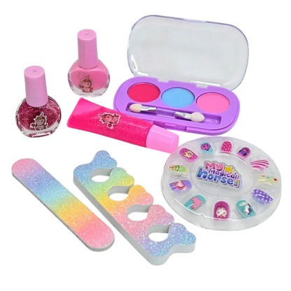 Set De Maquillaje Unicornio Glam Girls - Star Toys