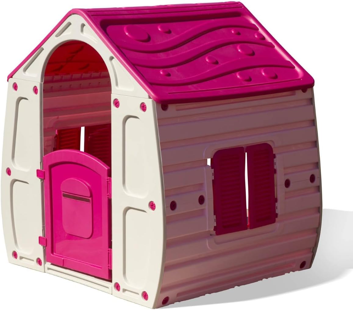 Casa 40.1” X 35.4” X 42.9” Magical House Rosada - Starplast
