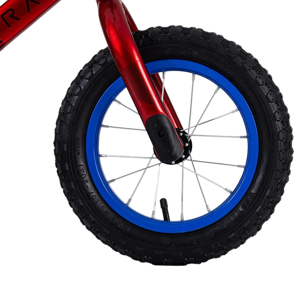 Bicicleta 12" Tierra Negro/Rojo - Rali