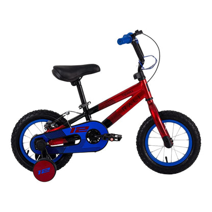 Bicicleta 12" Tierra Negro/Rojo - Rali