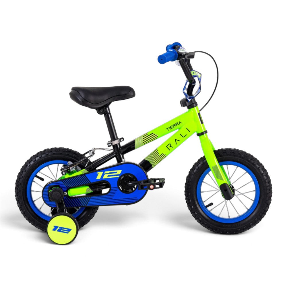 Bicicleta 12 Pulgadas Tierra Negro/Verde - Rali