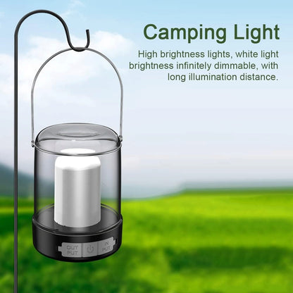 Linterna Camping Recargable 12 X 9 CM - Discovery Expedition