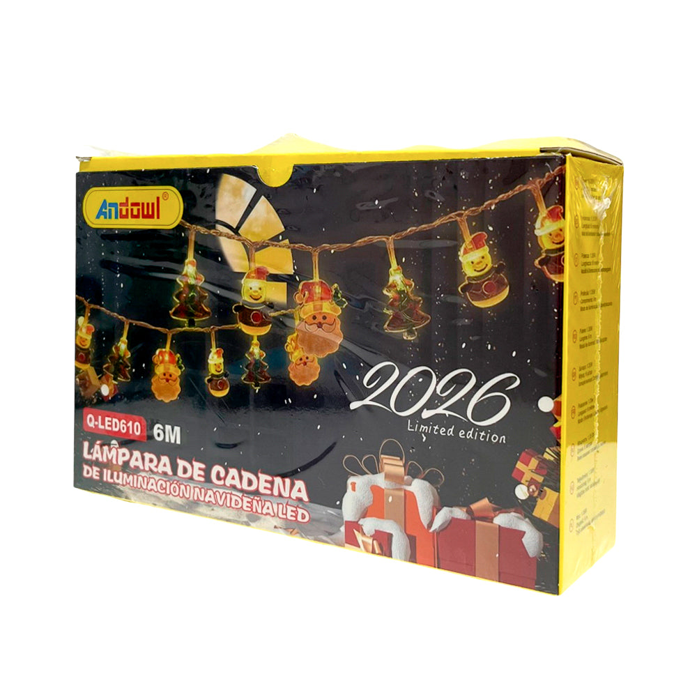 Luces LED De Navidad 6 Mts - Andowl